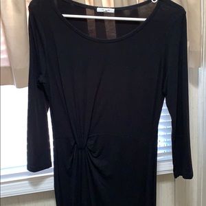Knot front dress